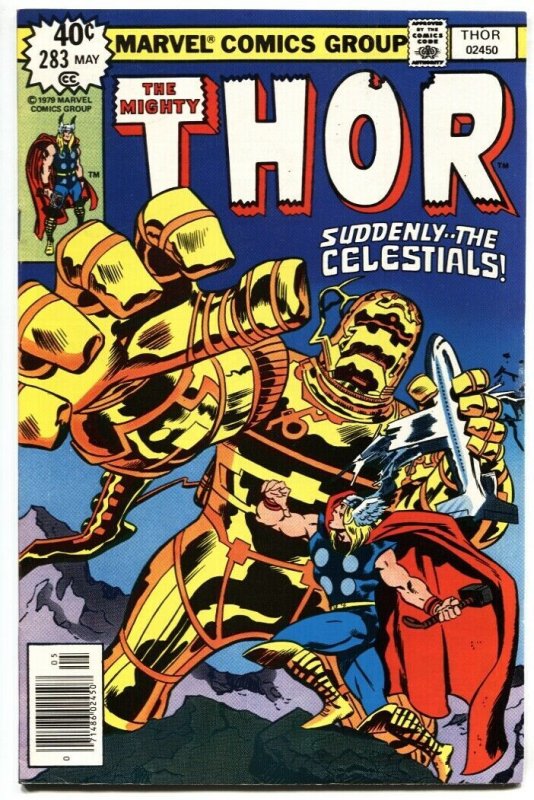 Thor #283 1979 Celestials appear comic book Marvel VF