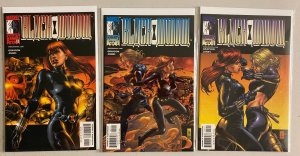 Black Widow set #1-3 Marvel 1st Series (8.0 VF) (1999)
