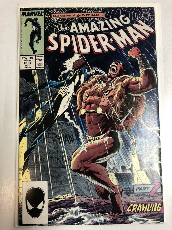 Amazing Spider-Man (1987) # 293 (NM)(Direct) Kraven's Last Hunt Part 2 Mike Zeck
