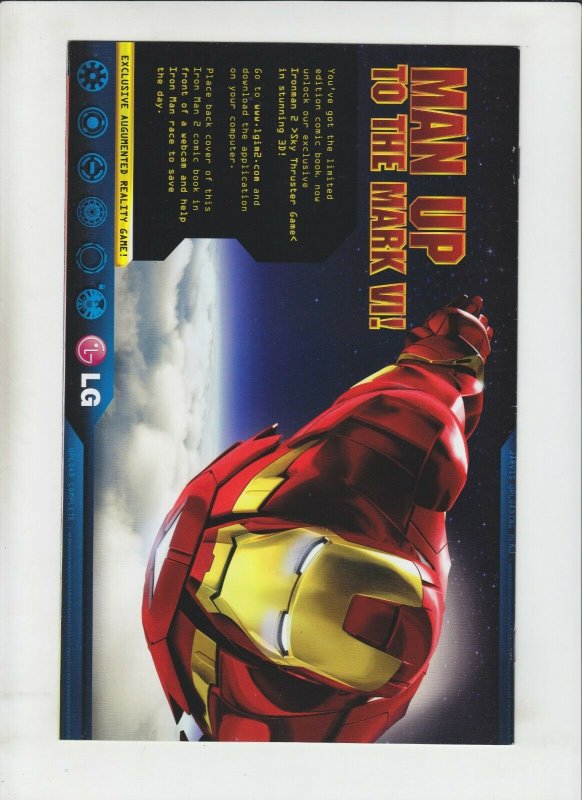 Iron Man Limited Edition #1 VF Augmented Reality & Exclusive Content #2566/7500