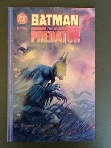 Batman versus Predator [Regular] #1 Batman Cover (1991) - NM