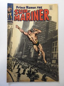 Sub-Mariner #7 (1968) VG+ Condition moisture stain