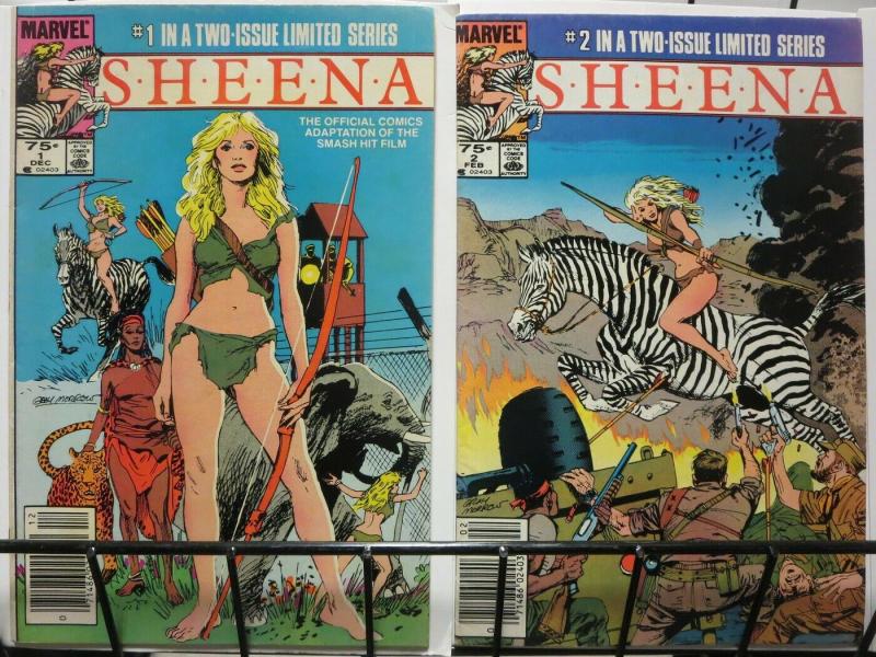 SHEENA QUEEN OF THE JUNGLE 1-2  MOVIE ADAPT COMPLETE