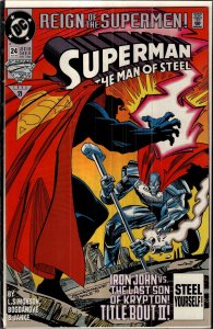 Superman: The Man of Steel #24 (1993) Steel