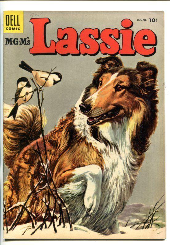 LASSIE #20-1955- MATT BAKER ART-vg