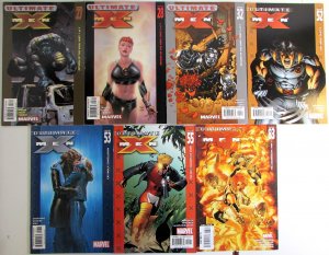 2003 Ultimate X-Men Lot 7 #27, 28, 32, 52, 53, 55, 83 Marvel 1st Series Comics