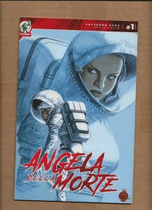 ANGELA DELLA MORTE #1 STONEBOT RED5 1ST PRINTING COVER A  