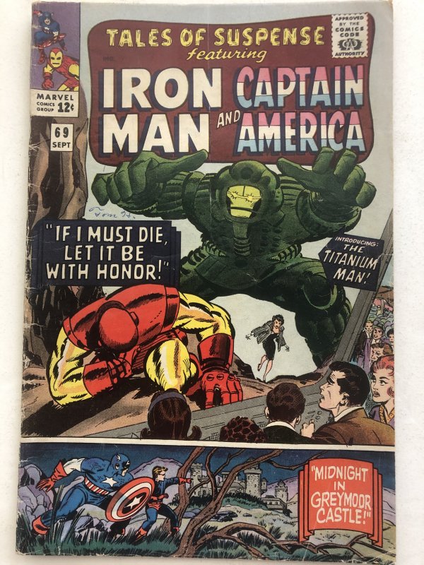 Tales of suspense 69,VG, TItanium Man!!