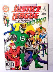 Justice League Europe #40 (1992) DC Comics 1st Print Comic Book