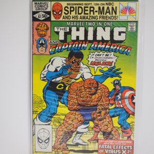 Marvel Two-in-One #82 (1981) Near Mint. Thing and Captain America!