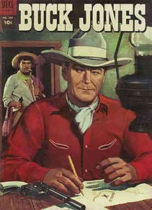 Four Color Comics (2nd Series) #589 FN ; Dell | Buck Jones