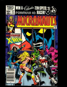 12 The Micronauts Marvel Comic Books #22 23 24 25 26 27 28 29 30 31 32 33 JF25