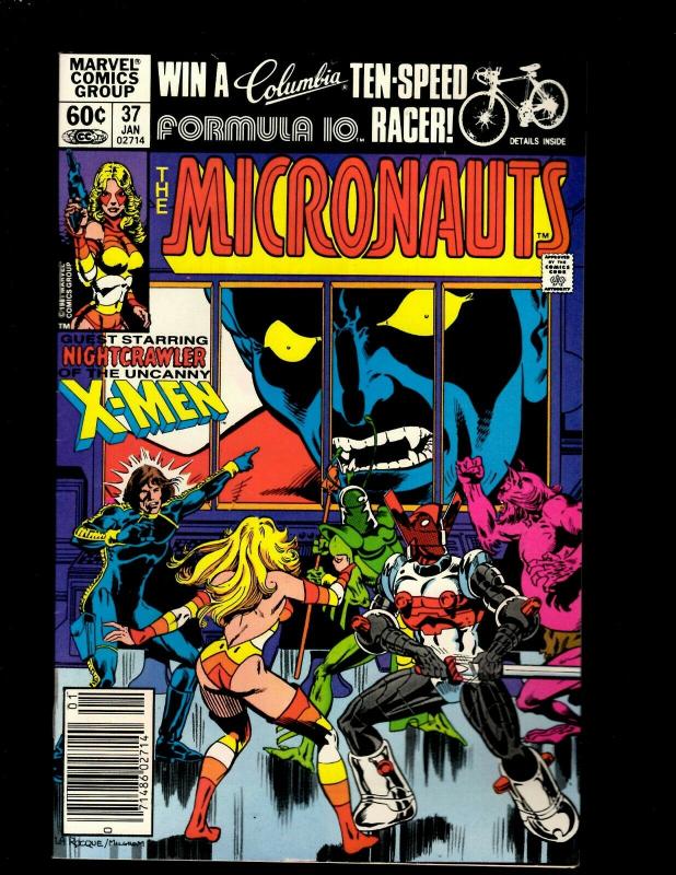 10 The Micronauts Marvel Comic Books #34 35 37 49, #38 54 55 56 57 58 JF25