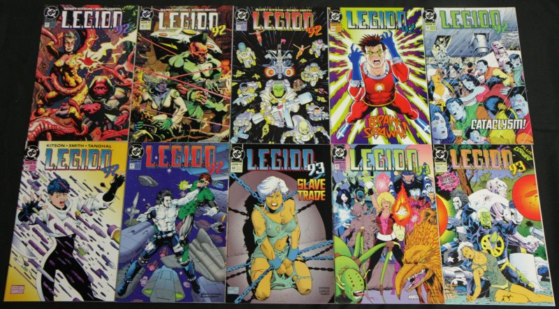 Vintage DC Copper-Modern LEGION 74pc Count High Grade Comic Lot Lobo