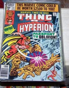 Marvel Two-In-One #67 (Sep 1980, Marvel) THING + HYPERION SQUADRON SUPREME