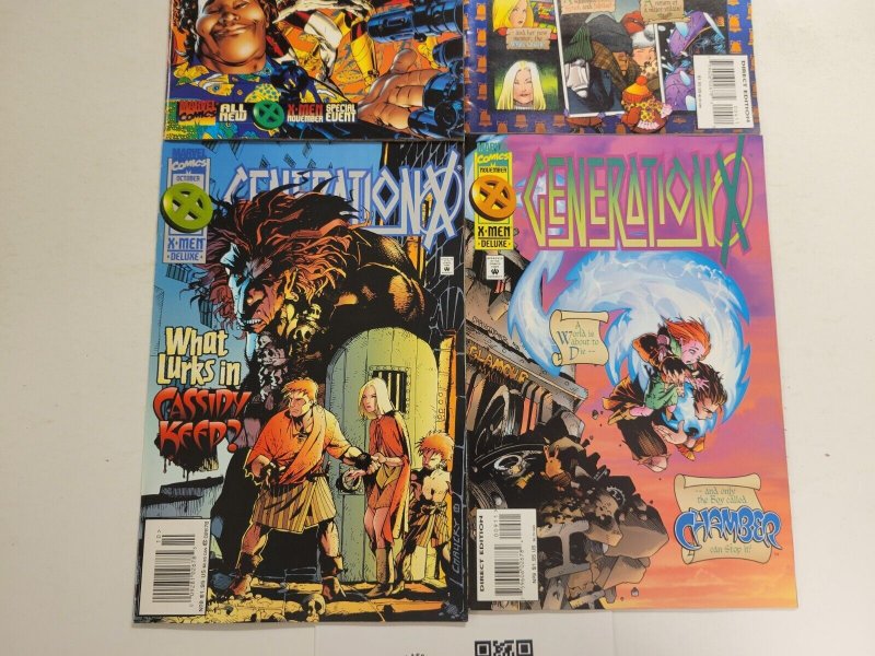 4 Generation X Marvel Comic Books #1 4 9 8 8 TJ16