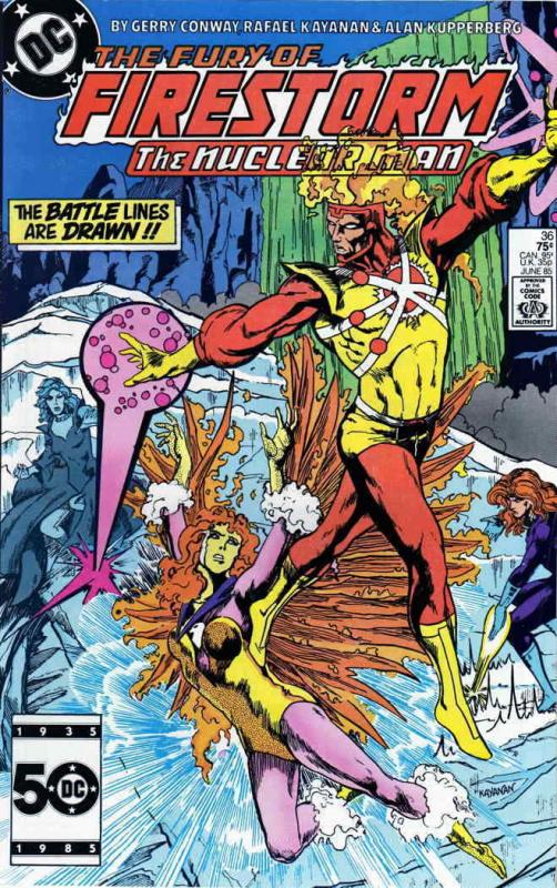 Fury of Firestorm, The #36 VF/NM; DC | save on shipping - details inside