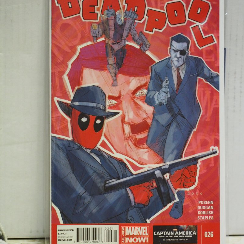 Deadpool #26 (2014) NM Unread