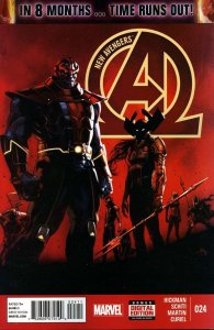 New Avengers (3rd Series) #24 VF ; Marvel | Jonathan Hickman 1st Print