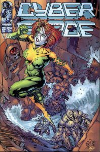 Cyber Force CyberForce #23 VFNM Image Comics June Jun 1996