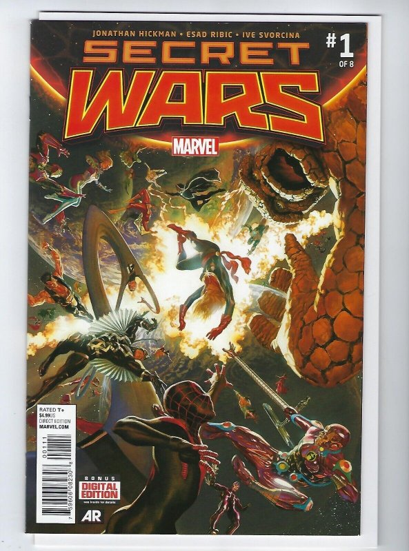 Secret Wars 1 (2015) Hickman Possible MCU Feature Future Film