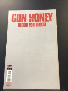 GUN HONEY BLOOD FOR BLOOD 1 1:5 INCENTIVE VARIANT SKETCH B&W JOE MICHAEL LINSNER