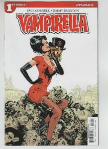 VAMPIRELLA (2016 D. E.) #1 VARIANT CVR E BROXTON EXC SUBSCRIPTION CVR NM