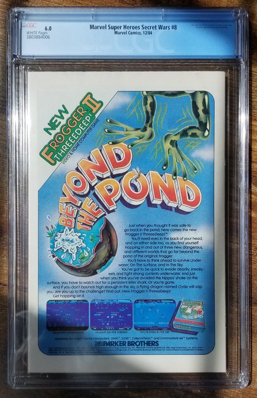 Marvel Super-Heroes Secret Wars #8 (1984) CGC 6.0