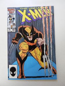 The Uncanny X-Men #207 (1986) VG/FN condition