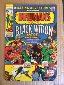 The Inhumans And The Black Widow #6