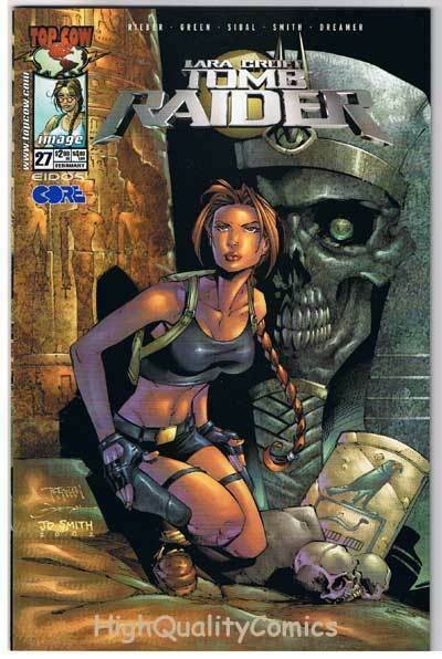 TOMB RAIDER #27, NM+, Lara Croft, Randy Green, 1999, more TR in store
