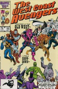 West Coast Avengers #18 FN; Marvel | save on shipping - details inside