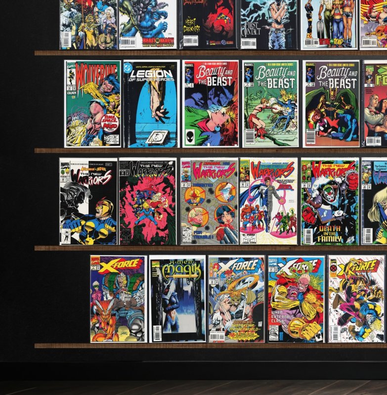 Huge Lot 140+ Comics with X-Force, The New Mutants, Cable & More!