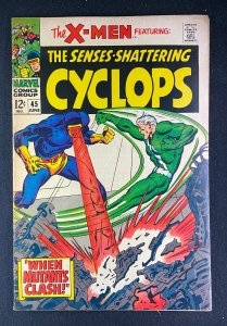 X-Men (1963) #45 VG/FN (5.0) Avengers