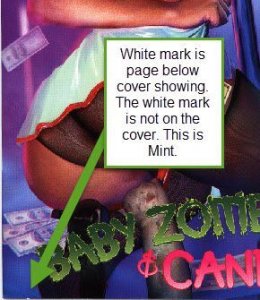 Counterpoint Comics Kickstarter Baby Zombie & Candy Shikarii Naughty Variant NM+