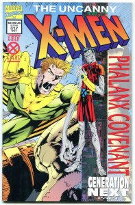 Uncanny X-Men 317 1994-MARVEL-FIRST BLINK- NM-