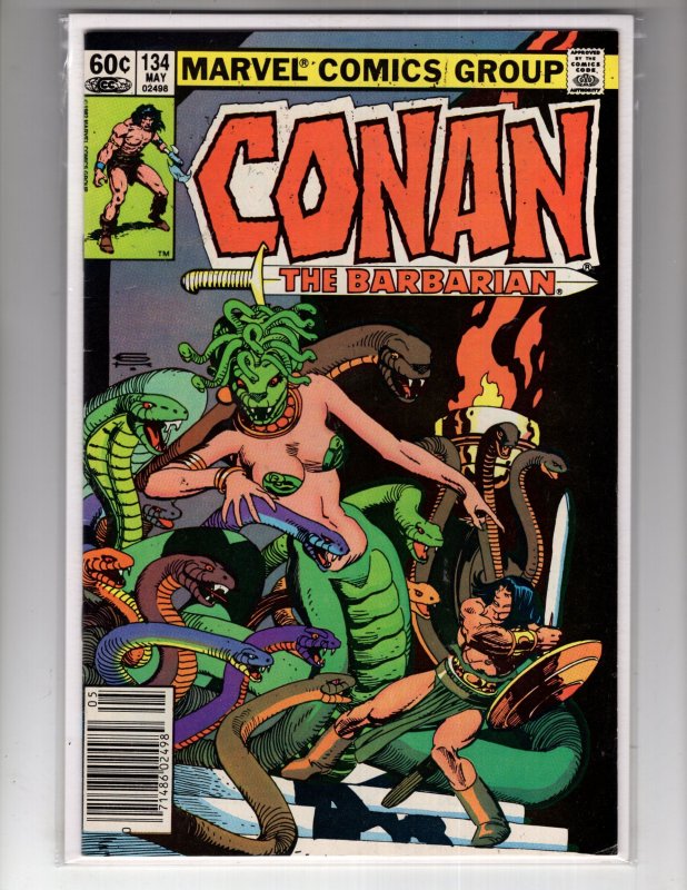 Conan the Barbarian #134 (1982)7.5  Bronze Marvel Sword & Sorcery / ID#20