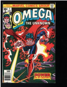 Omega the Unknown #5 (Marvel, 1976)