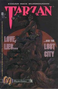 Tarzan: Love, Lies and the Lost City #3 FN ; Malibu | Last Issue