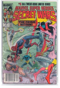Marvel Super Heroes Secret Wars #3 (1984) [Key Issue]