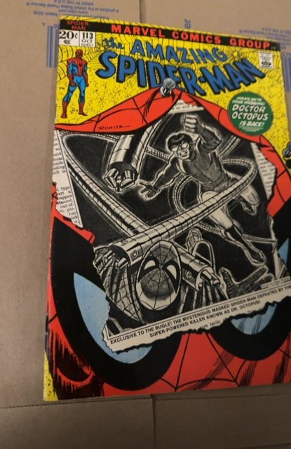 The Amazing Spider-Man #113 (1972)Doc ock is back