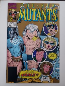 The New Mutants 87 Second Printing Variant (1990) 1st appearance of Cable