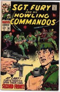 Sgt. Fury #58 (1968) Sgt. Fury