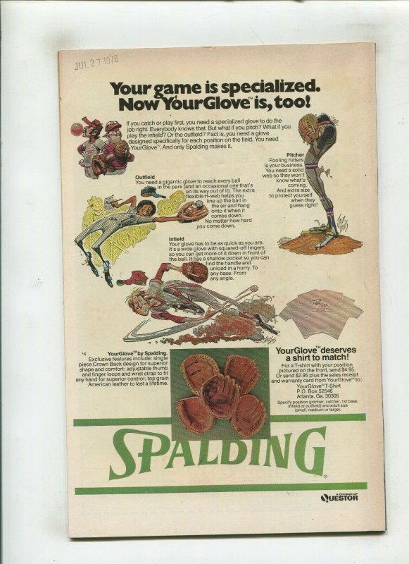 IRON MAN #91 (8.0) NEWSSTAND!! 1976