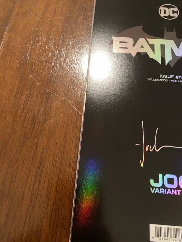 BATMAN #118 (DC,2021,ABYSS) 1:25 JOCK FOIL VARIANT