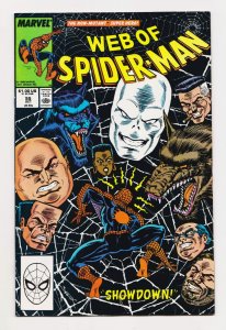 Web of Spider-Man #55 (Marvel, 1989) FN/VF