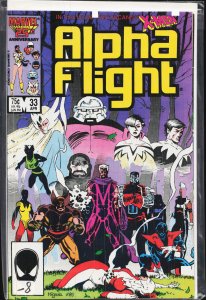 Alpha Flight #33 (1986) Alpha Flight [Key Issue]