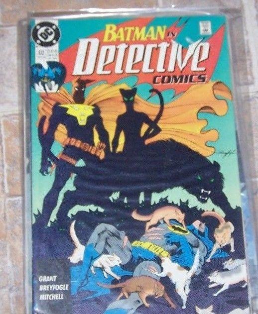 Detective Comics #612 (Mar 1990, DC ) CATMAN CATWOMAN
