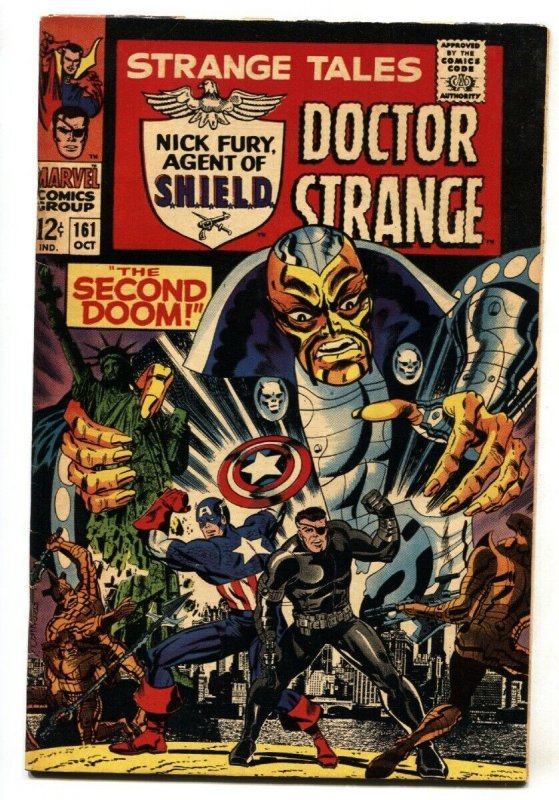 Strange Tales #161 1967-NICK FURY -DR. STRANGE- fn-