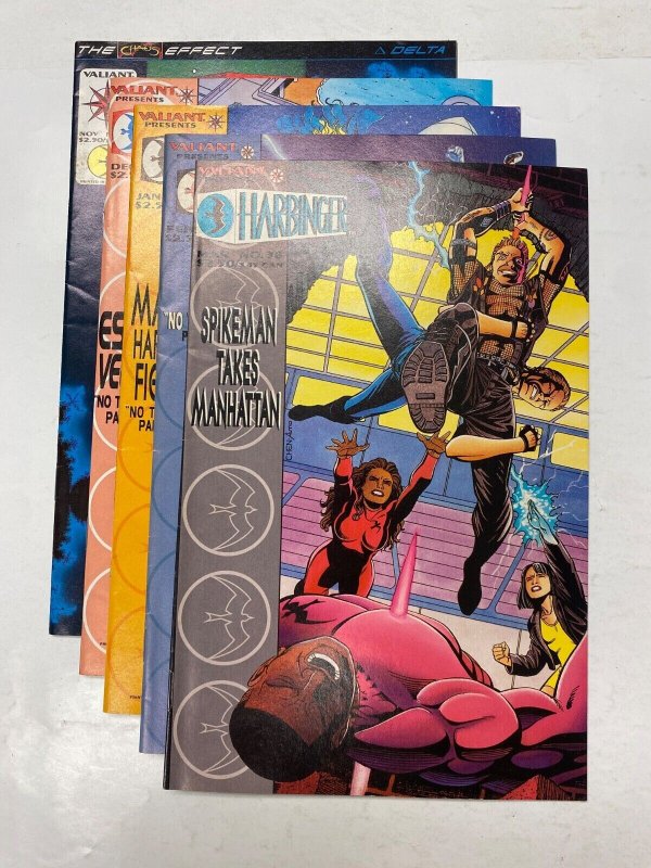 5 Harbinger VALIANT comic books #34 35 36 37 38 57 KM32